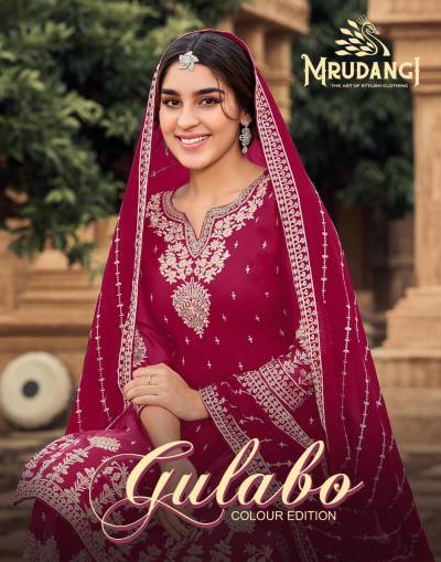 Gulabo Colour Edition By Mrudangi Sharara Style Suit Collection